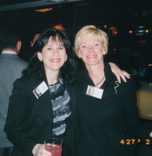 Anita Schneider & me at the 30th Reunion